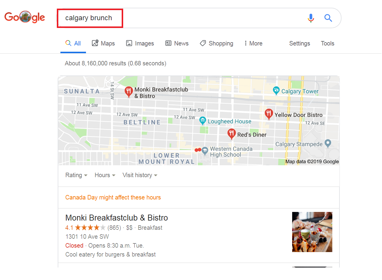 溫哥華餐廳行銷 google review